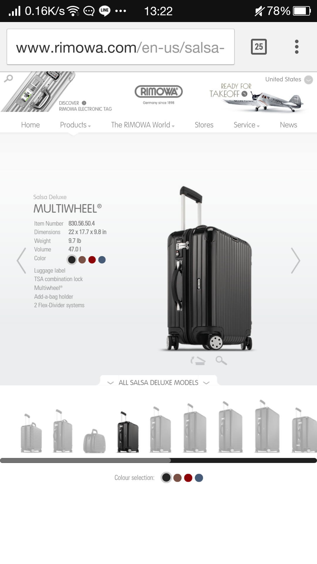 Banananina Product Review: Rimowa Classic Cabin Aluminium Carry On Suitcase  Silver 