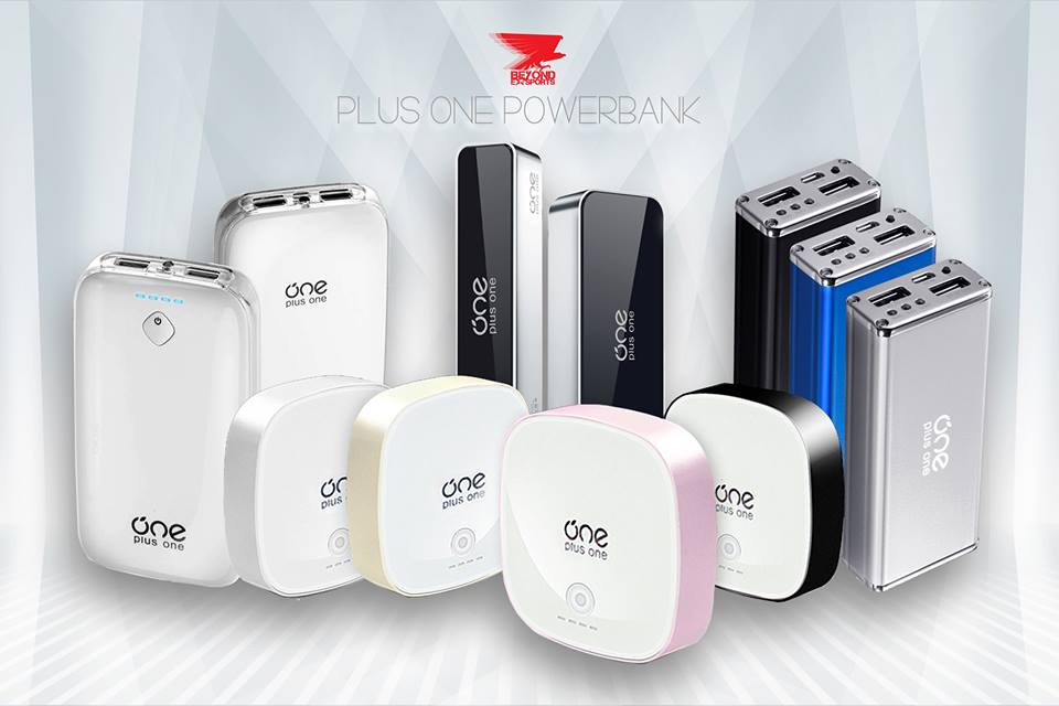 แบตสำรอง POWERBANK PLUSONE 2600-13000 mAh Any Where Any Time By Beyond E-Sports