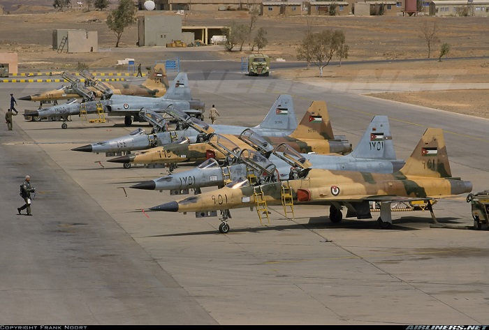 กองทัพอากาศจอร์แดน (Royal Jordanian Air Force : RJAF)
