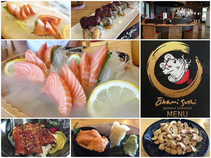 Menu Buffet Okami Sushi 599+