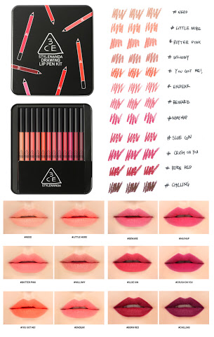 3CE drawing lip pen kit ใครมีช่วยบอกหร่อยค่า - Pantip