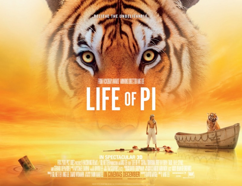 Completely Spoiled] Life of Pi: ชีวิตอัศจรรย์ของพาย...  ภาพยนตร์แห่งความประทับใจ - Pantip