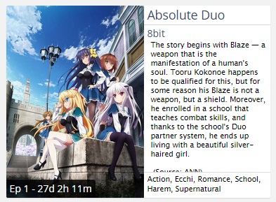 Absolute Duo -Julie Sigtuna on Make a GIF