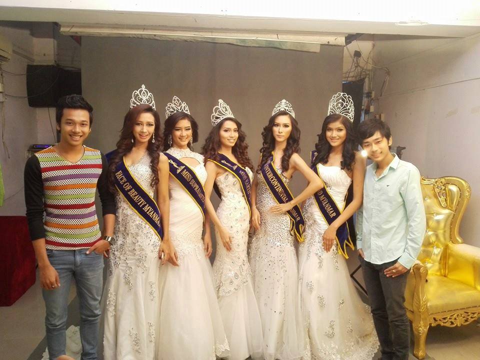 ตัวแทนสาวพม่าใน Miss Grand International 2014 ที่ไทย