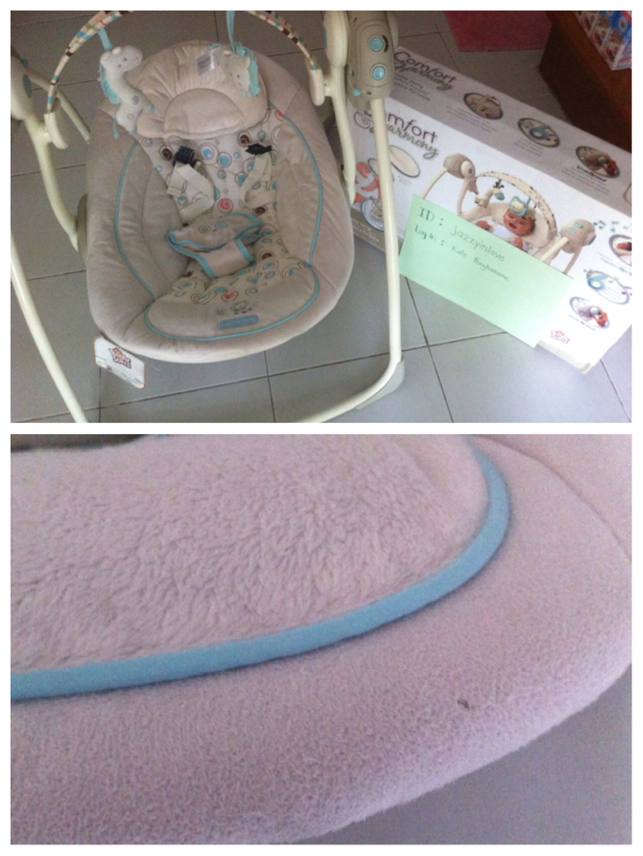 Baby Swing Bright Star Comfort Harmony Pantip