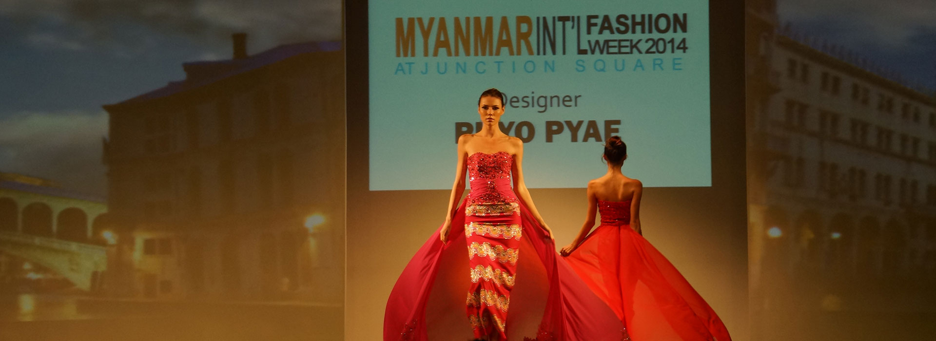 พม่าจัดแฟชั่นวีก MYANMAR International Fashion Week 2014
