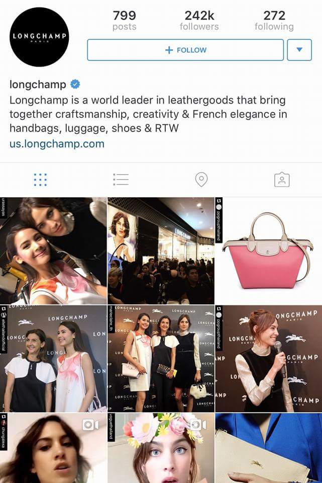 ญาญ า ปะทะ Alexa Chung น าร กส ดๆ ในงานเป ด Longchamp Flagship Store แห งแรกในไทย Pantip