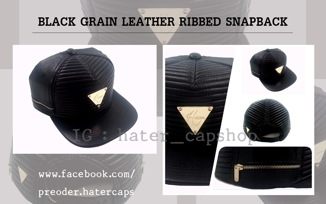 Hater cheap snapback leather