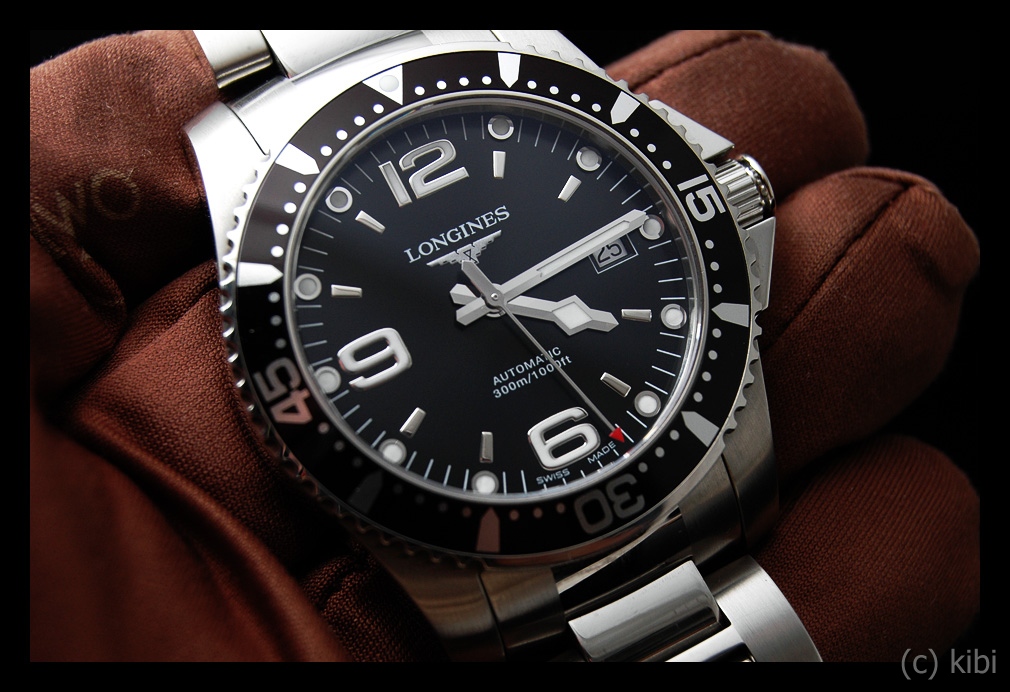 longines hydroconquest VS oris aquis blue dial