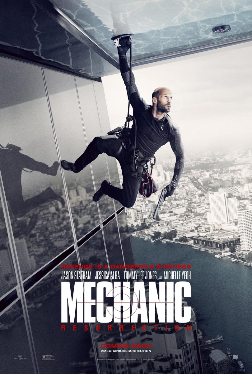 ต วอย างแรก Mechanic Resurrection เจส น สเแธม เจสซ กา อ ลบา ทอมม ล โจนส และรฐา โพธ งาม นำแสดง Pantip