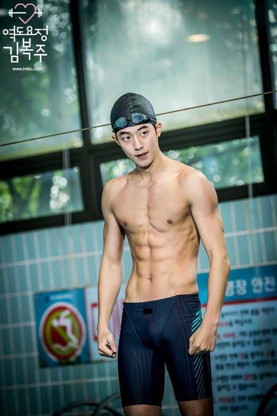 ผลการค้นหารูปภาพสำหรับ nam joo hyuk กางเกงว่ายน้ำ