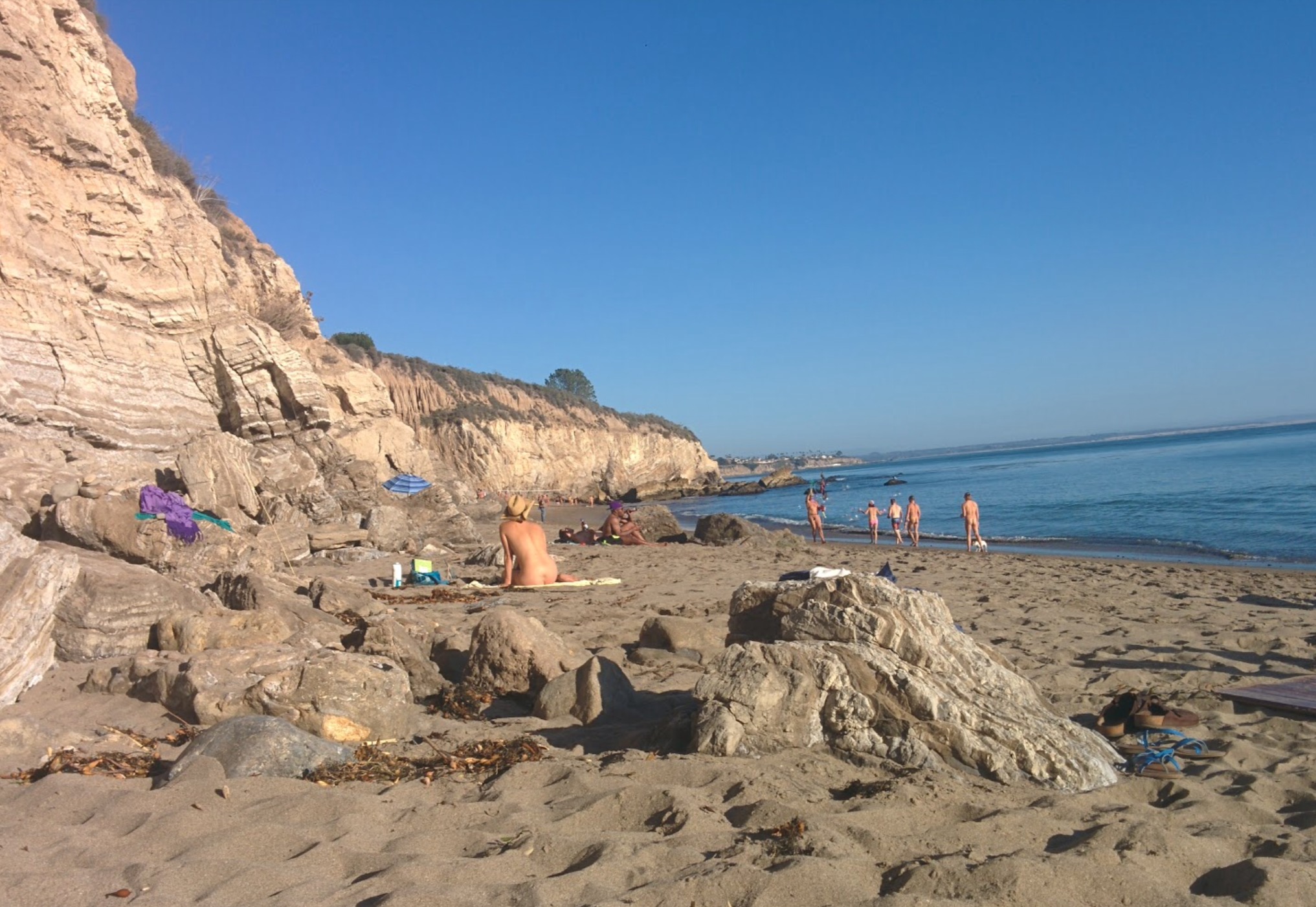 Pirates Cove Nude Beach: San Luis Obispo, California