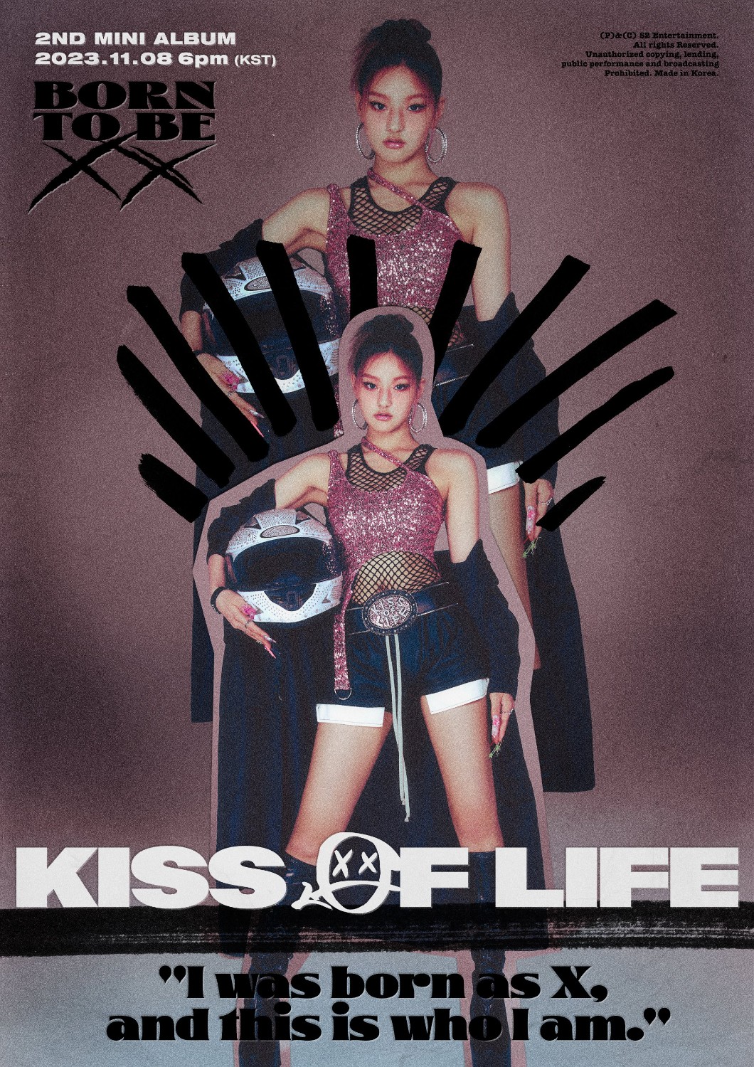 KISS OF LIFE Born to be XX. Concept Photo 1 Bad ver. Pantip