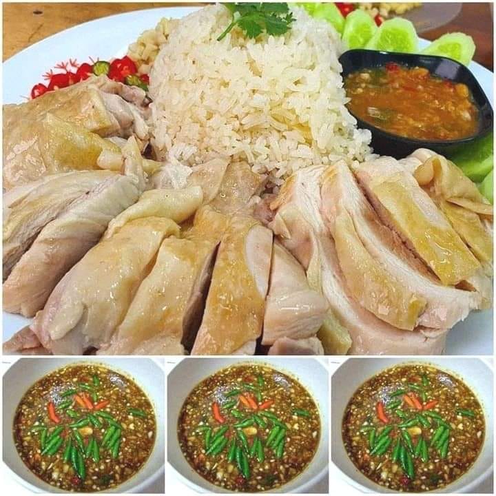 เคล็ดลับหุงข้าวมัน ให้นุ่มหอมอร่อย ใน“ข้าวมันไก่” น้ำจิ้มข้าวมันไก่ - 