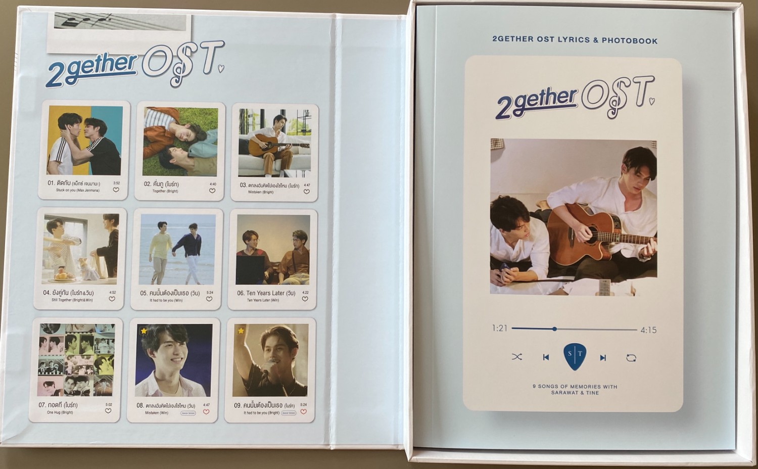 2Gether Original Soundtrack Album Boxset + ST Engagement Secret