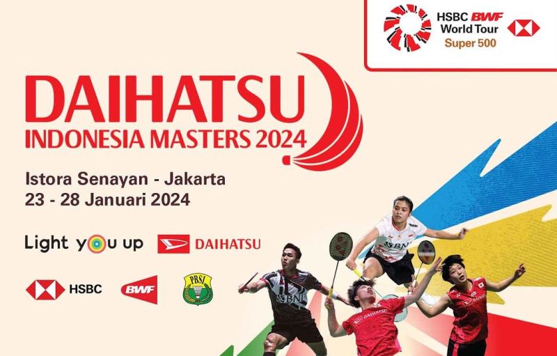 ไลฟ์สด !! youtube แบดมินตัน * DAIHATSU Indonesia Masters 2024