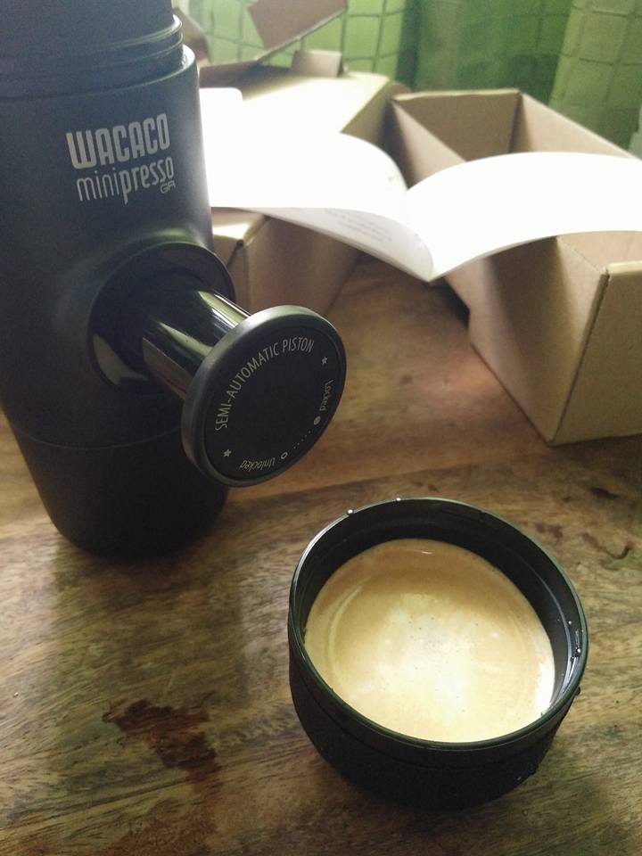 minipresso portable espresso machine