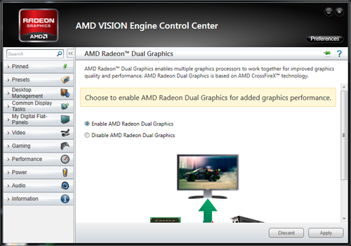 Amd vision center. AMD Vision engine Control Center. AMD Radeon Dual Graphics как включить.