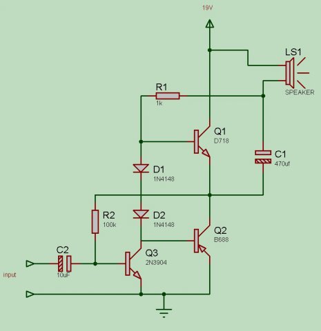 D718 B688 Amplifier Circuit Diagrams TRONICSpro, 59% OFF