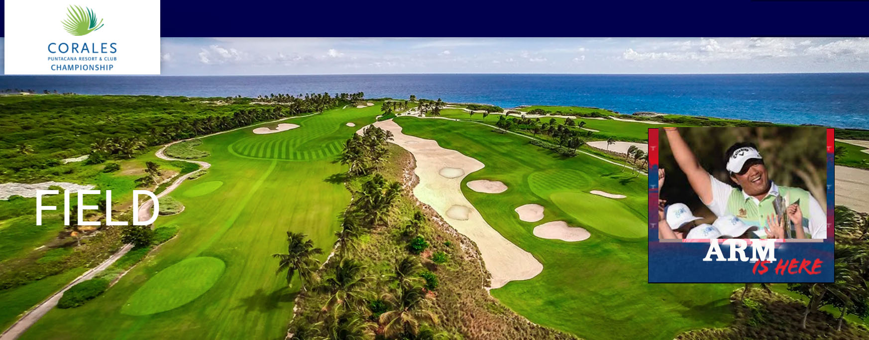 เชียร์สดกอล์ฟชาย PGA TOUR รายการ Corales Puntacana Resort & Club