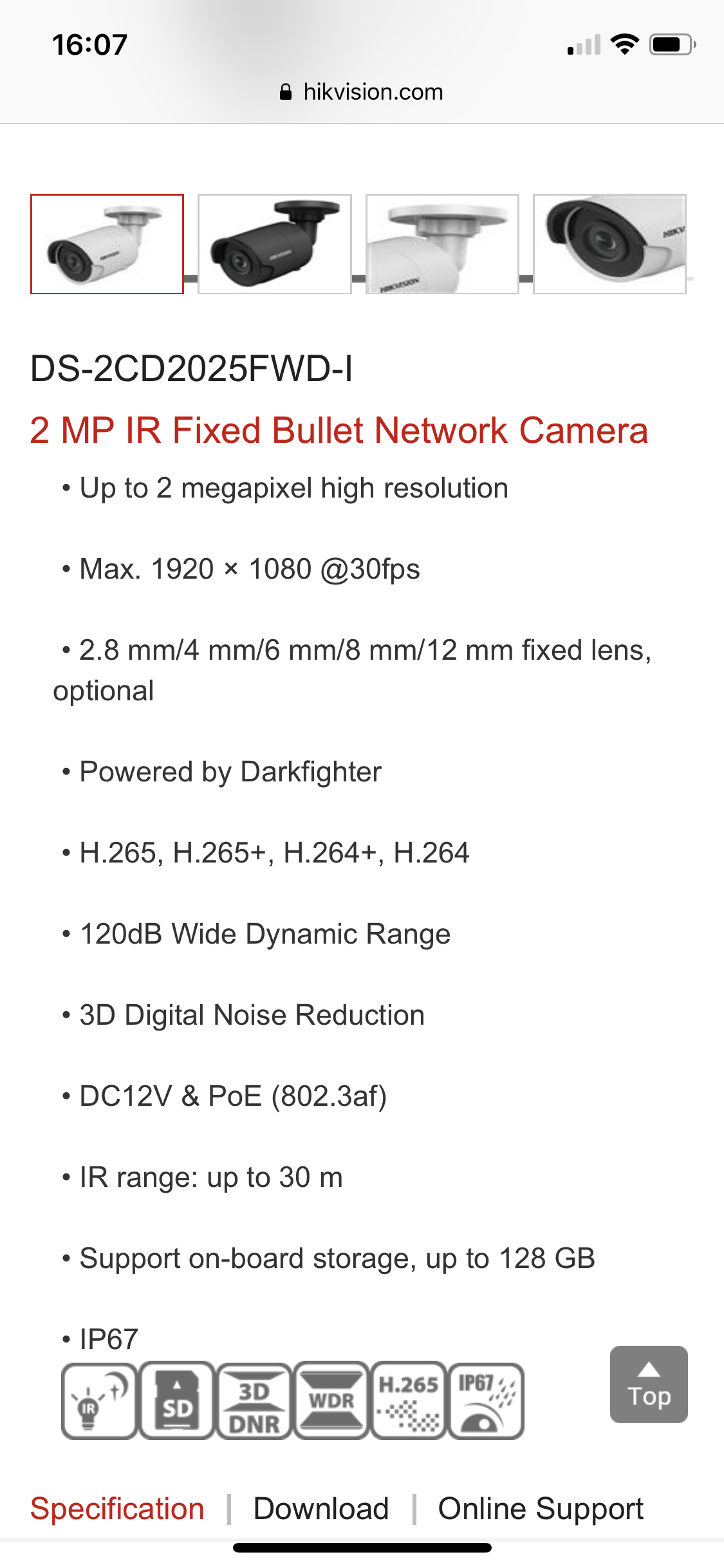 hikvision ip camera pantip