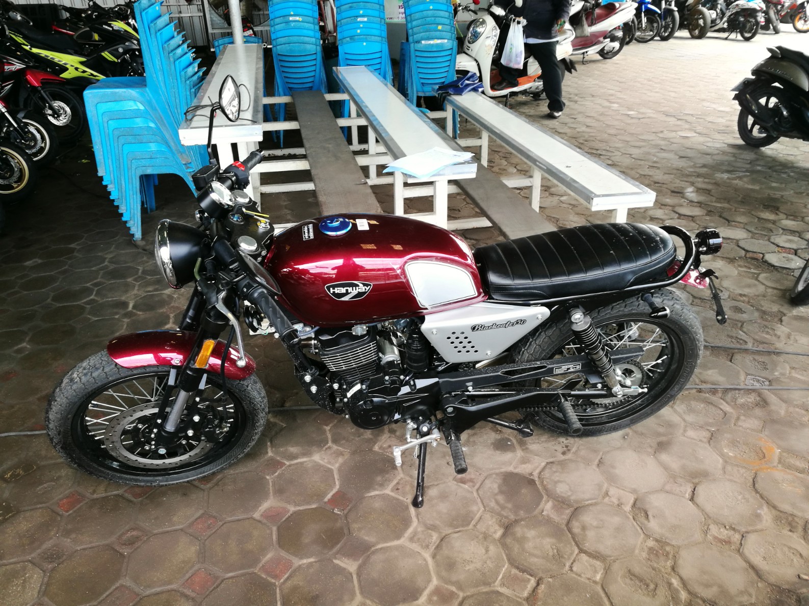 Hanway scrambler 150 online