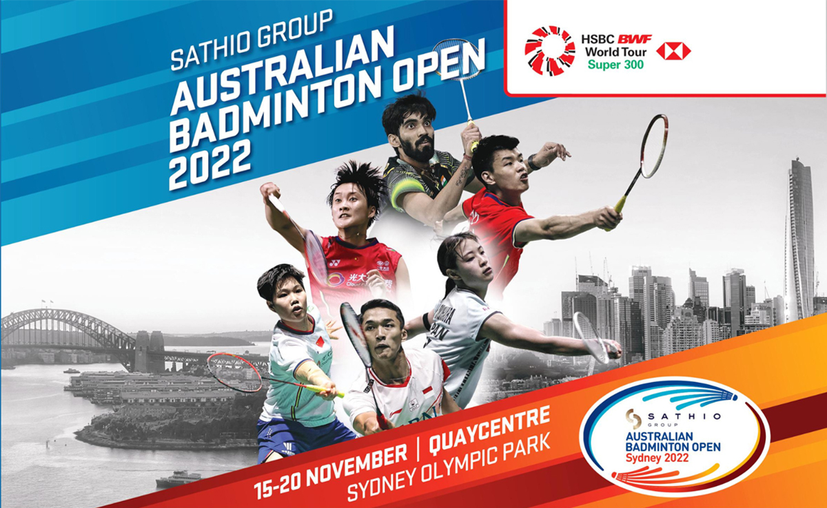 เชียร์สด ! แบดมินตัน SATHIO GROUP Australian Open 2022 รอบก่อนรองชนะเลิศ 18 พ.ย