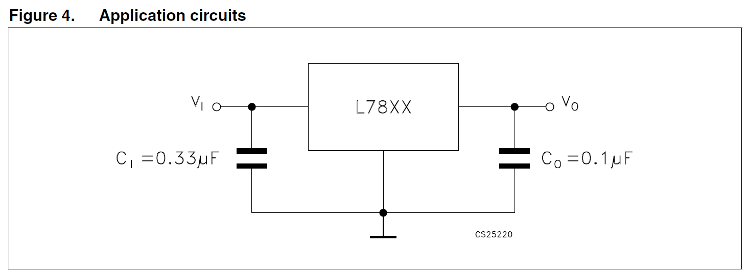 Gl7805 характеристики схема подключения