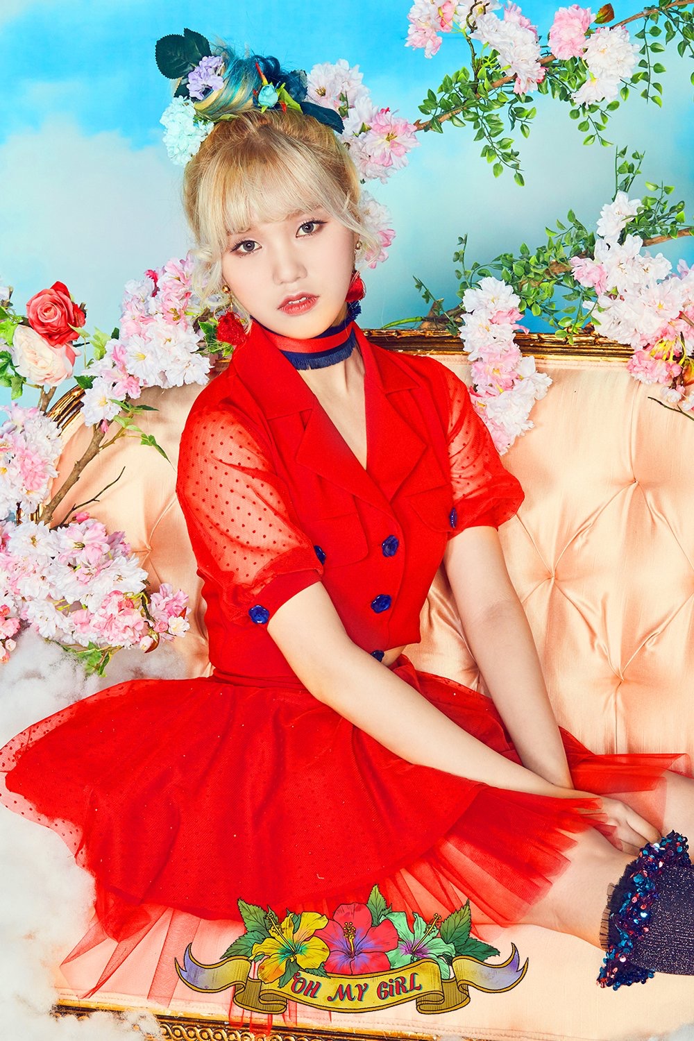 Download K-POP OH MY GIRL (오마이걸) - 4th Mini Album Coloring Book #Individual Teaser Image 2 🖍 - Pantip