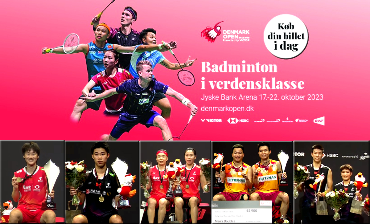 คลิปแบดมินตัน VICTOR Denmark Open 2023 รอบ 32 รอบชิงชนะเลิศ [17