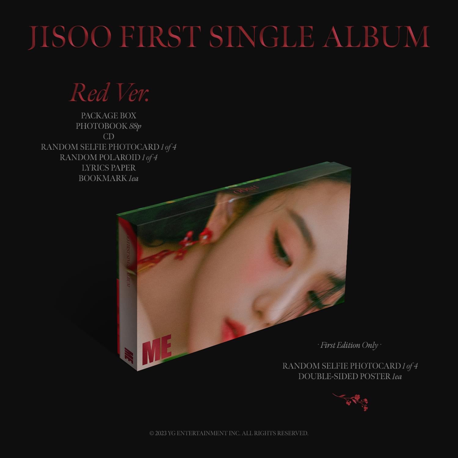 JISOO FIRST SINGLE ALBUM [ME] Detail - Pantip