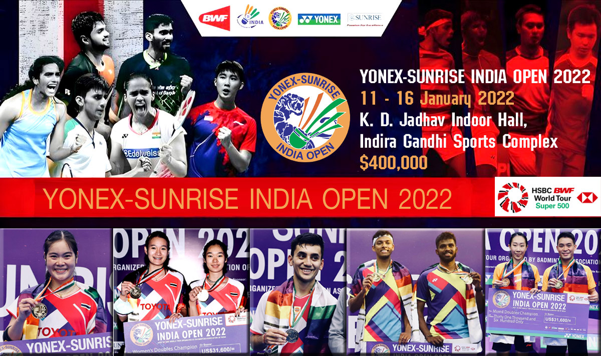2022 open bwf results india Badminton