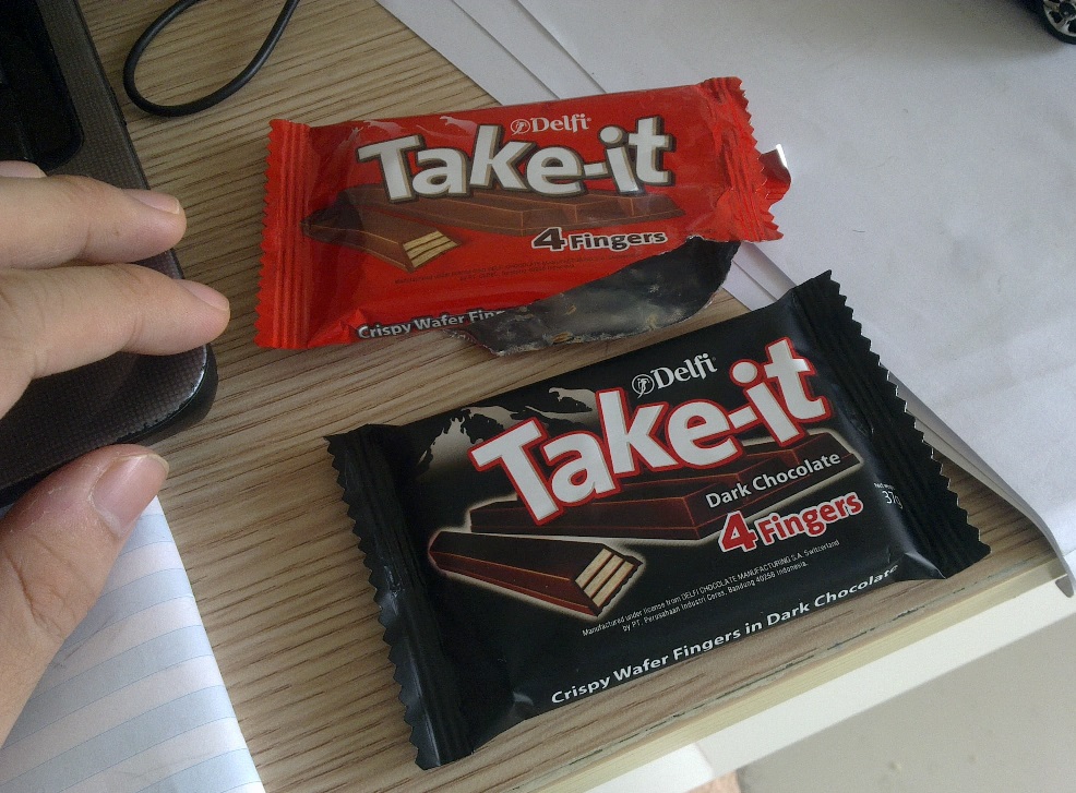 ช็อคโกแลต Take-It ใน 7-11 - Pantip