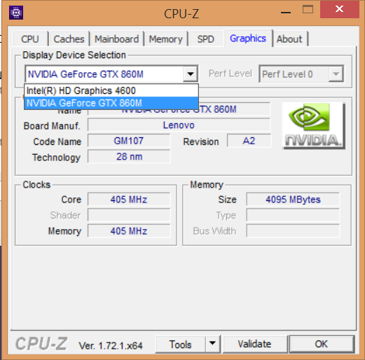 nvidia geforce gtx 860m driver 8.1