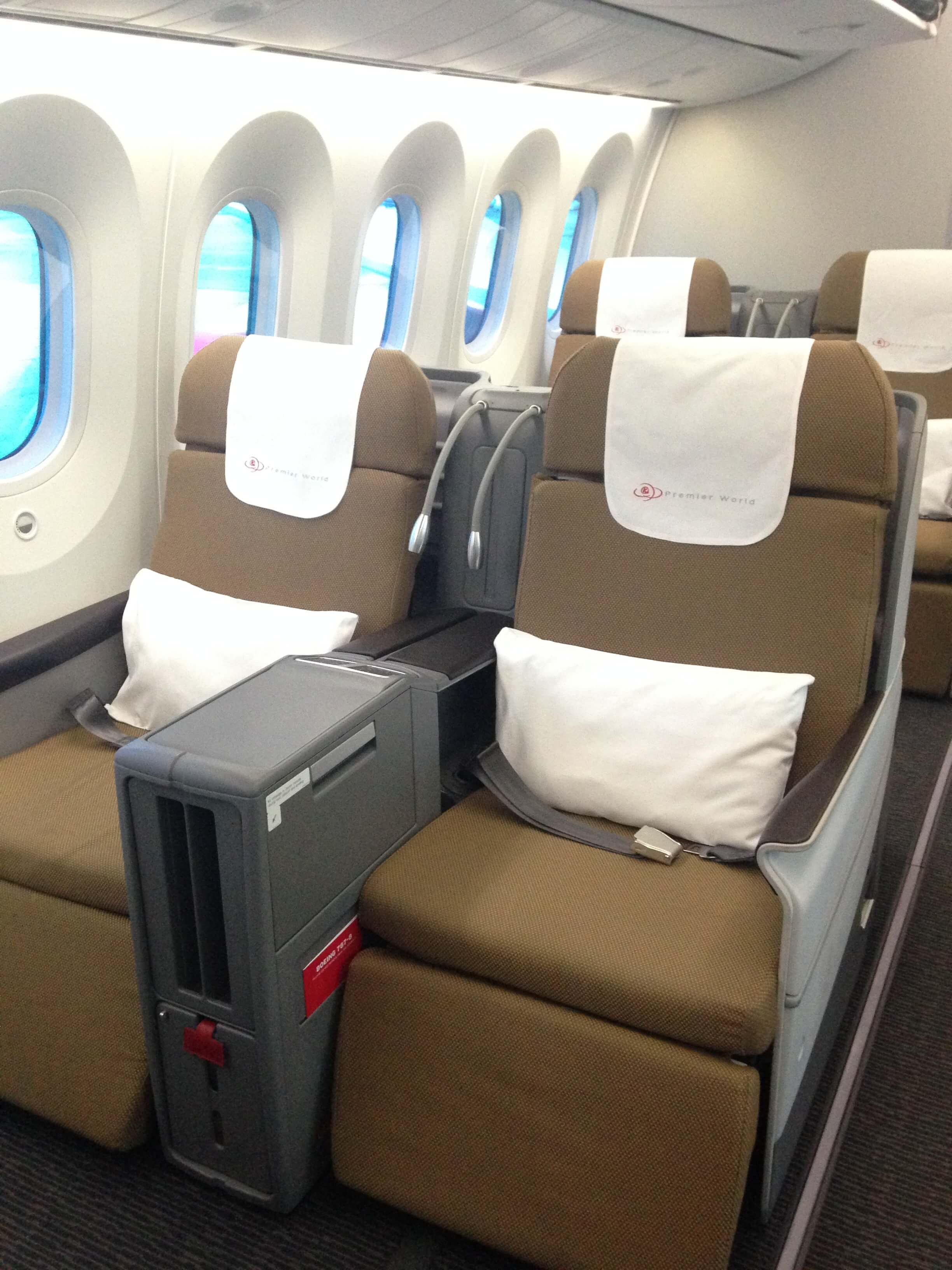 Kenya Airways First Class / FileKenya Airways Business Class Seat