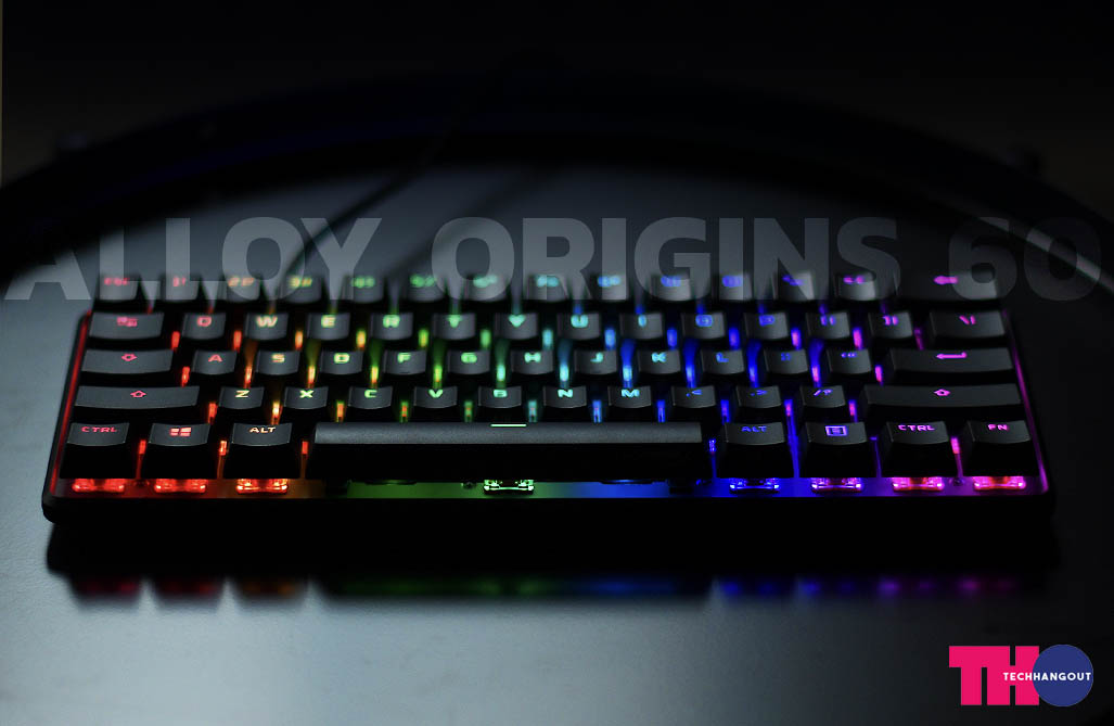 คีย์บอร์ด HYPERX ALLOY ORIGINS 60 RED SW (US) KEYBOARD