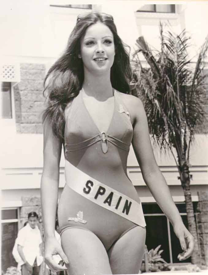 ไ ว อ า ล ย Miss Universe 1974 Amparo Munoz น า ง ง า ม จ ก ร ว า ล ใ น ค ว...