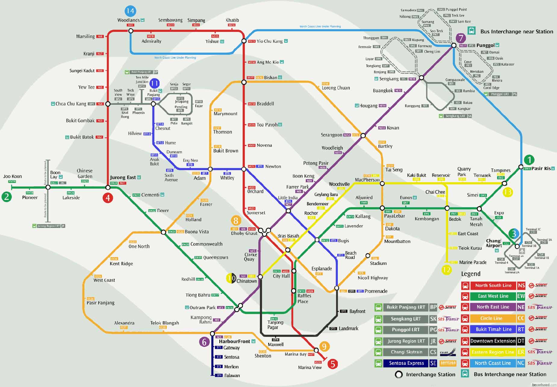 นั่ง Mrt จากสนามบินชางอีไปโรงแรมแถวมุสตาฟาเปลี่ยนสายที่สถานีอะไรมั่งคะ -  Pantip