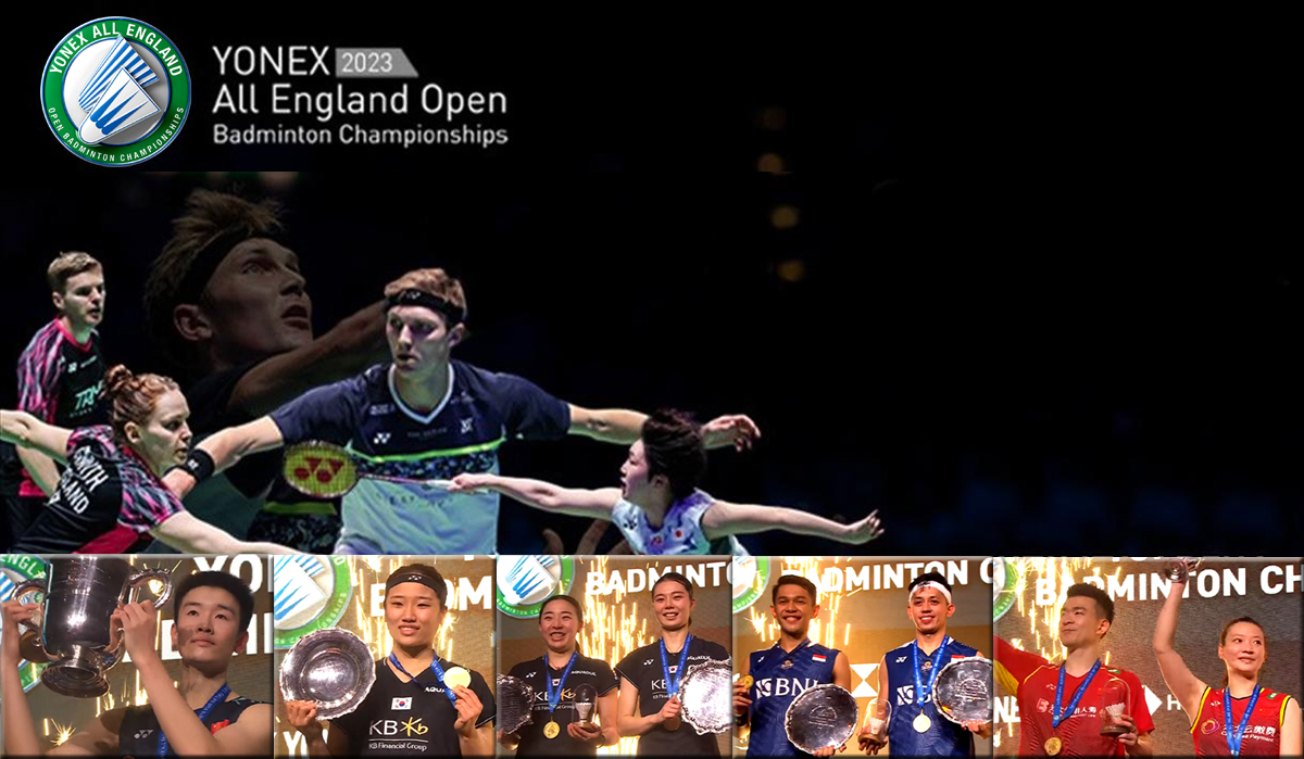 คลิปแบดมินตัน YONEX All England Open Badminton Championships 2023 รอบ 32 - รอบชิงชนะเลิศ 14 - 19 มี.ค