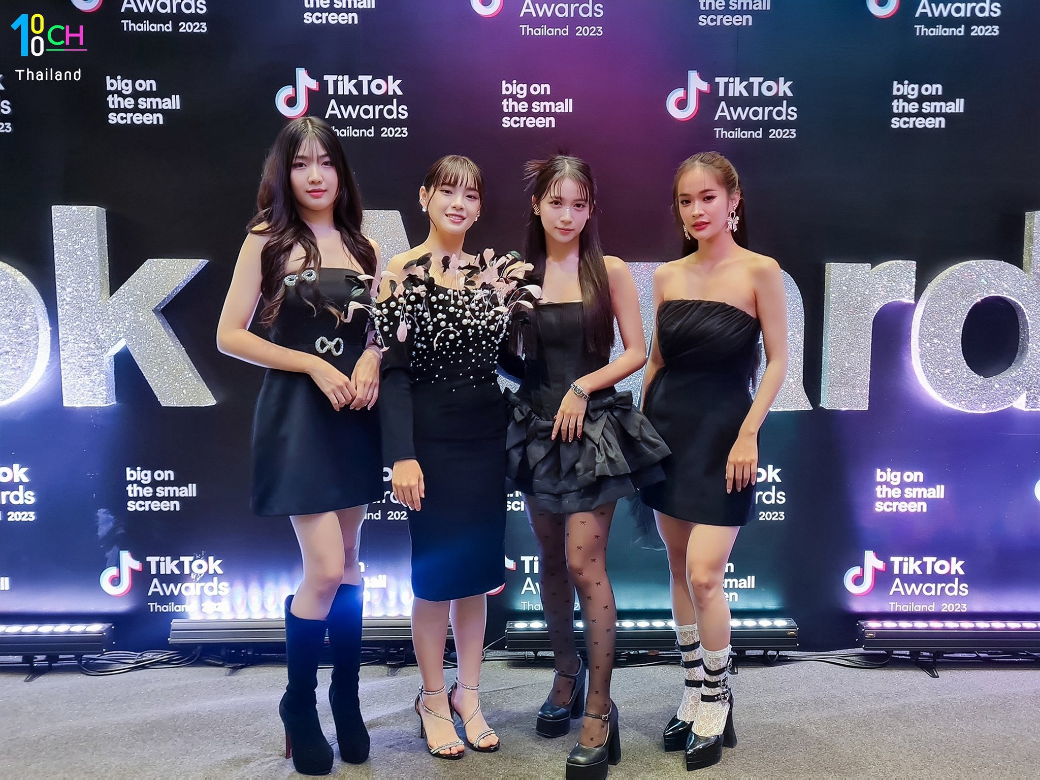 รวมภาพ เฌอปราง และเมมเบอร์BNK48 ในงาน TikTok Awards Thailand 2023 - Pantip