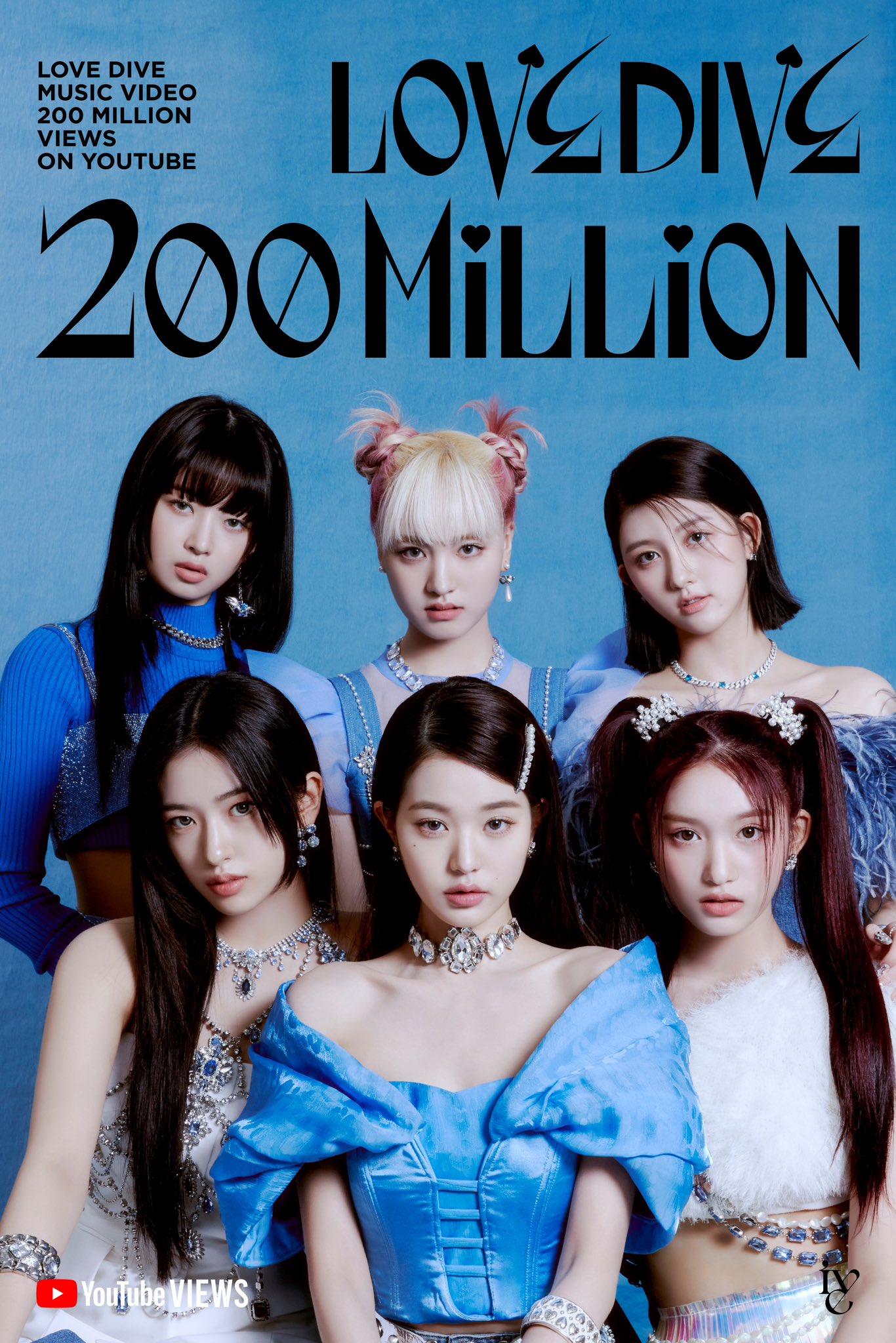 [IVE] LOVE DIVE MV 200 MILLION VIEWS ON YOUTUBE 🎉 - Pantip