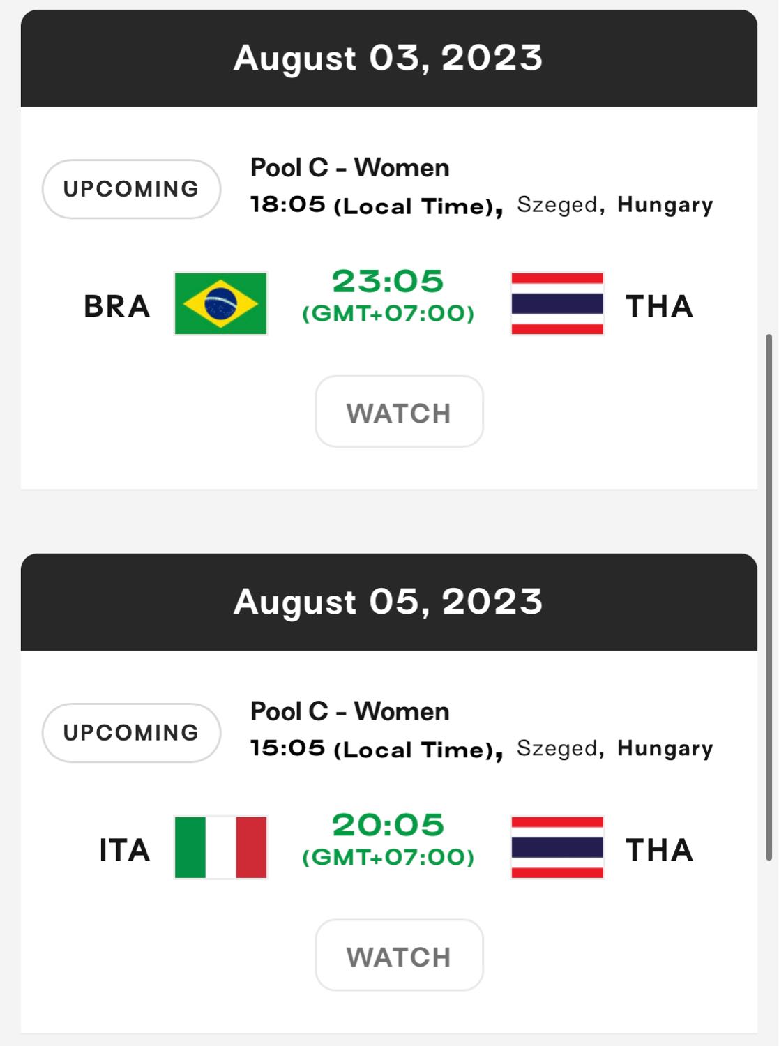 2023 FIVB Volleyball Girls’ U19 World Championship (น้องๆ U19 เล่นใน