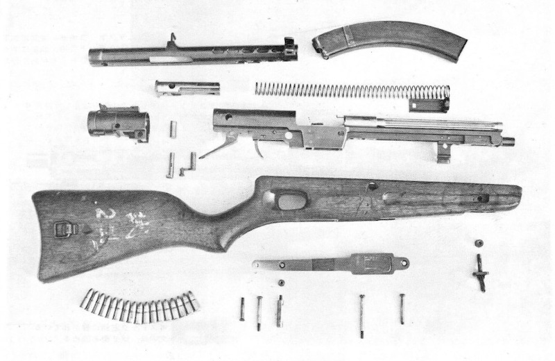 Тип 2. Пистолет-пулемет Nambu Type 2. Пистолет-пулемет Nambu Type 1. Японский пистолет пулемет Намбу. Пистолет-пулемет Nambu Type 2 чертёж.