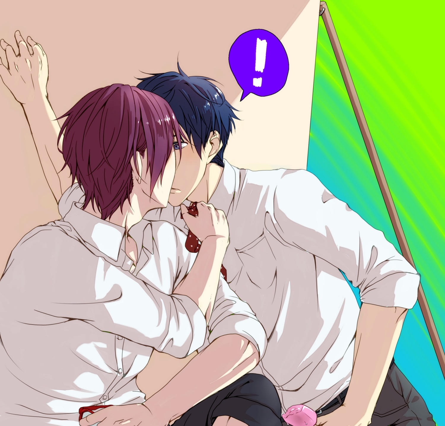 Yaoi ] *-*-* แปลแฟนอาร์ต Free! มาให้อ่านกันส่งท้ายอนิเมะค่ะ - 5 - *-*-* -  Pantip