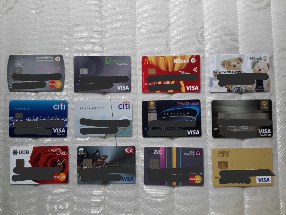 ทำบัตรเครดิตช่วยคนรู้จักได้มาทั้งหมด 12 ใบ เก็บใบไหนไว้ใช้ดีคะ - Pantip