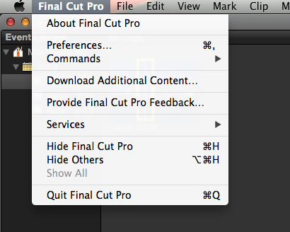 final cut pro for mac old version