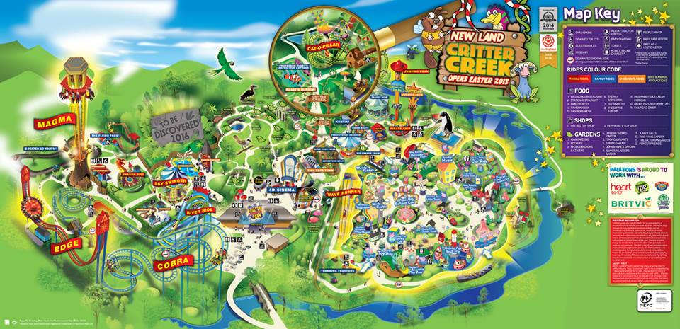 Peppa Pig World Map