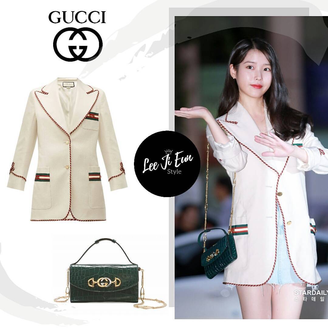 Iu Gucci : IU Attended a Gucci Fashion Show Looking Even Lovelier