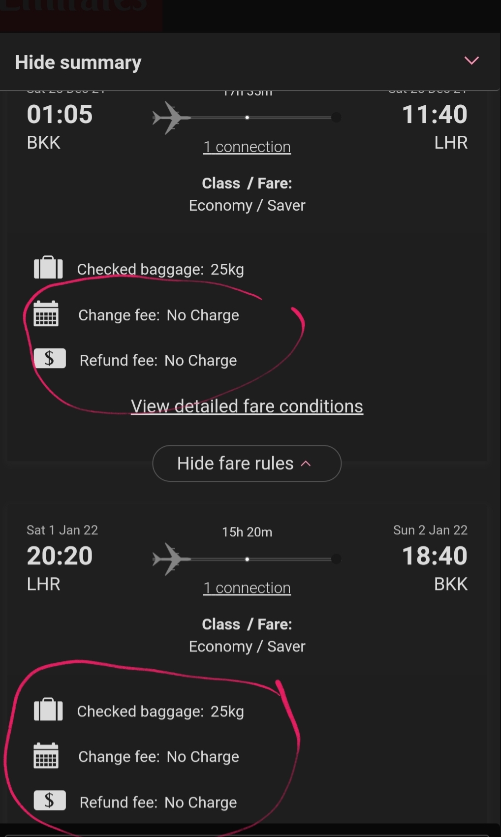 Emirates Airline Refund change No Charge Pantip Emirates Airline Refund change No Charge Pantip