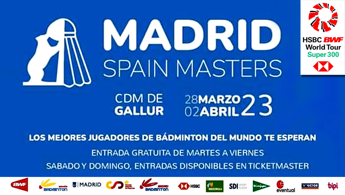 เชียร์สด ! แบดมินตัน Madrid Spain Masters 2023 รอบคัดเลือก และ รอบ 32